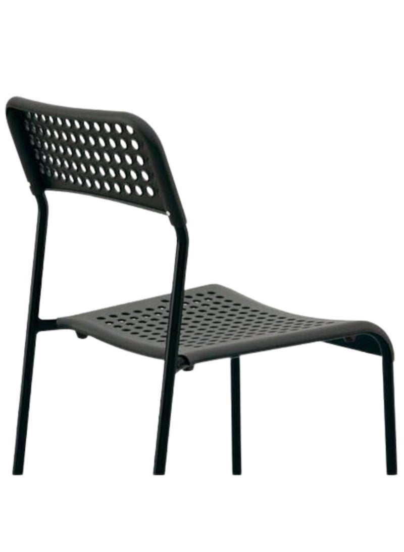 ماس كرسي طعام عصري ,  كرسي متعدد الاستخدامات , بتصميم راقي مع ارجل إستيل معدنية للمطبخ وغرفة الطعام وغرفة النوم وغرفة المعيشة وللكافيه تصميم بسيط وفريد ومثالي لجميع أنواع ديكور المنزل - Image 3