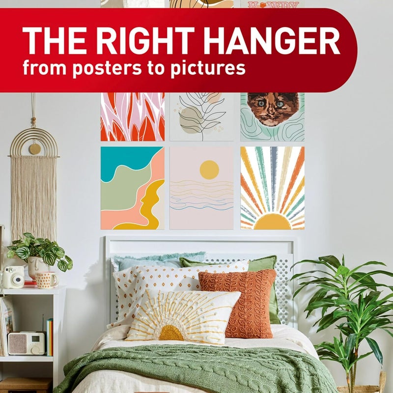 Command Poster Strips, Removable, Holds Up to 1 Lb Per Pair, 0.63 X 1.75, White, 400 Strips - Image 5