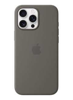 Protective Soft Silicone Case Cover for iPhone 16 Pro Grey