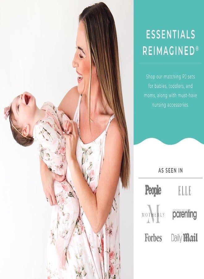 Posh Peanut Baby Wearable Blanket - Newborn Sleeveless Ruffled Sleep Bag - Viscose from Bamboo Infant Wear - Vintage Pink Rose, 6-18 Months - Image 5