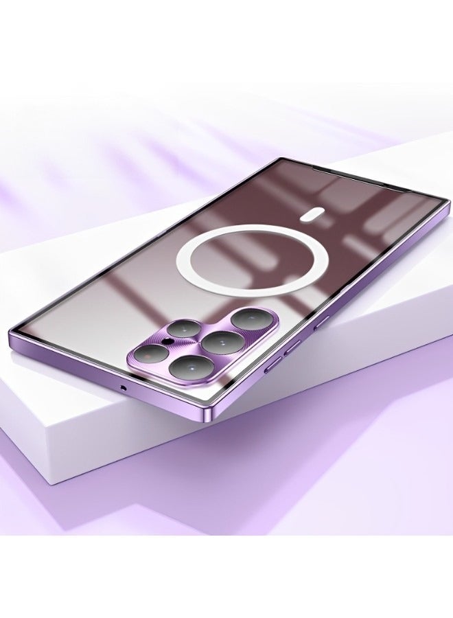 REOCLE Samsung S23 Ultra Case with Yellowing Resistant Protection Magnetic Magsafe Metal Case for Samsung Galaxy S23 S22 S21 Ultra Plus Note 20 Ultra - Image 2