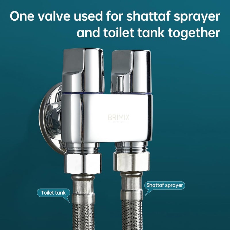 BRIMIX Double Control Heavy Duty Angle Valve - Image 4