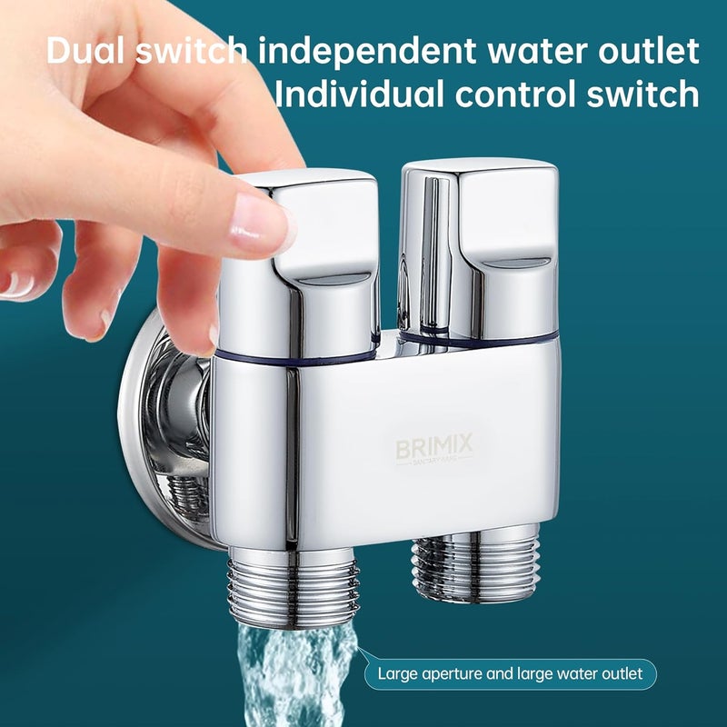 BRIMIX Double Control Heavy Duty Angle Valve - Image 2