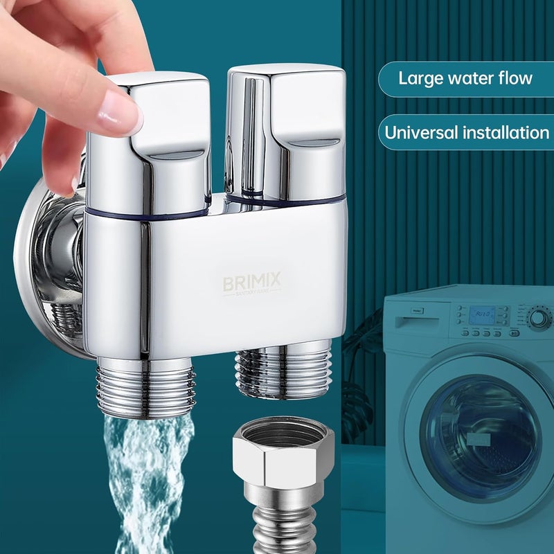 BRIMIX Double Control Heavy Duty Angle Valve - Image 5