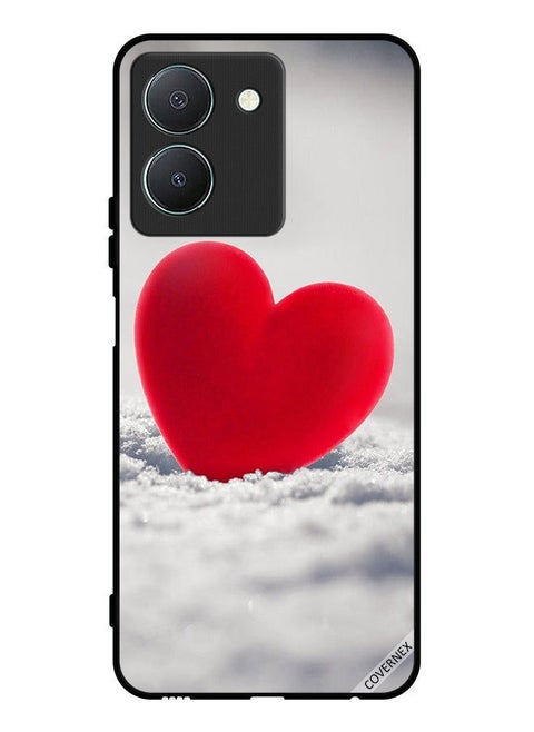 Protective Case Cover For Vivo Y36 4G Lovely Red Heart