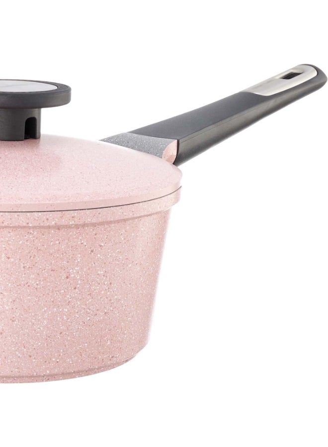 Neoflam Pote Granite Casserole Pink Marble - Image 4