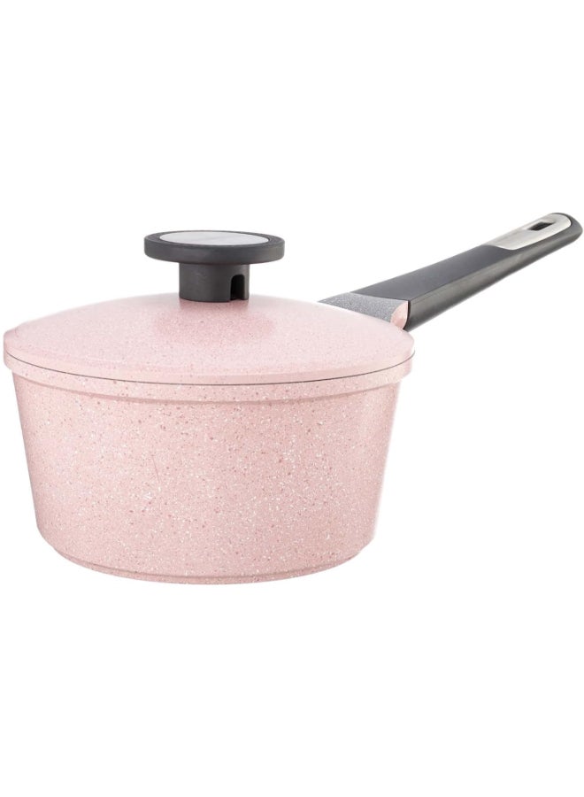 Neoflam Pote Granite Casserole Pink Marble - Image 1