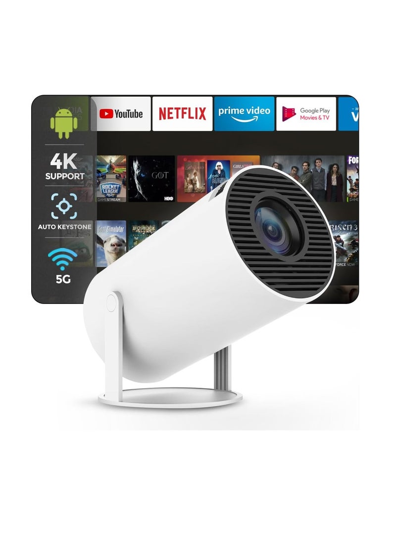 JOROBO KTV Projector with 2 Wireless Microphones and Speaker 1080P/4K Portable Projector - Image 3