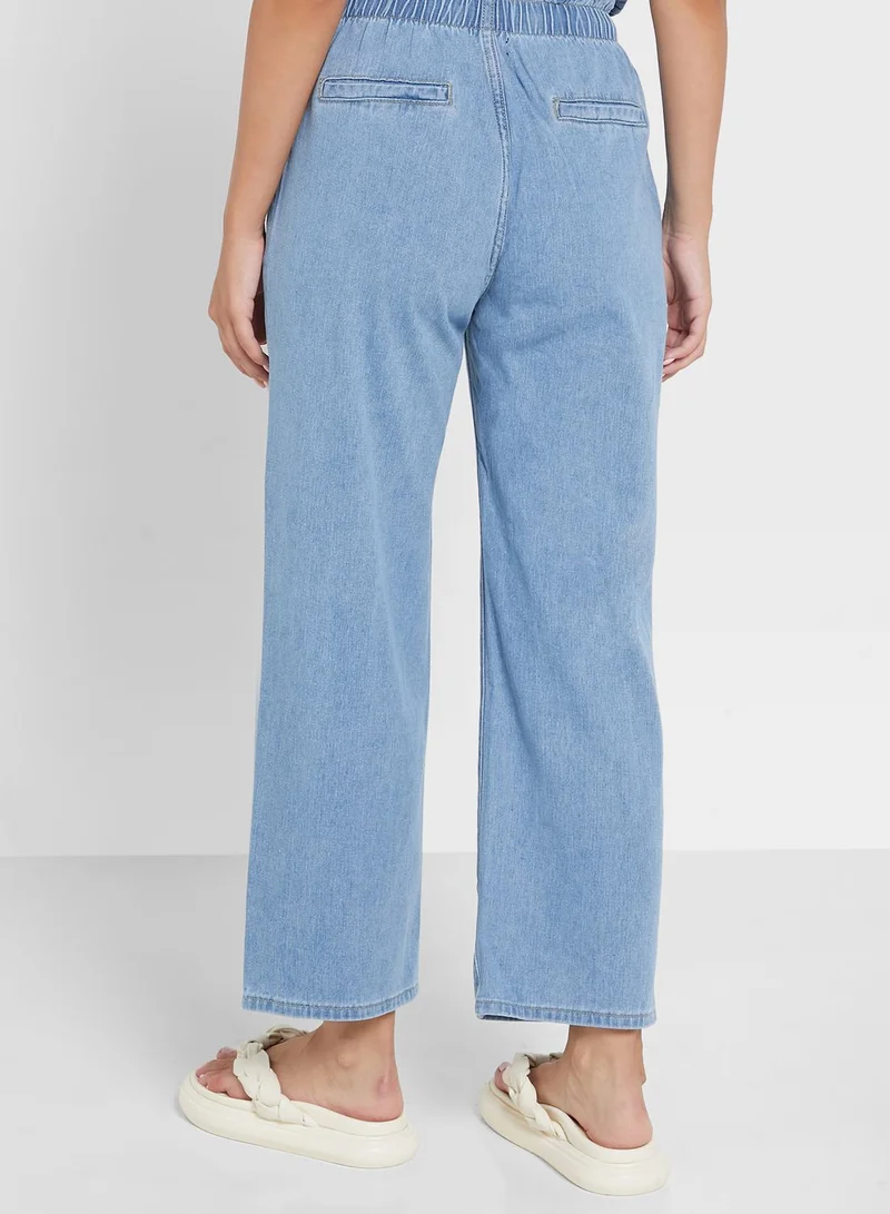 Ginger Denim Joggers
