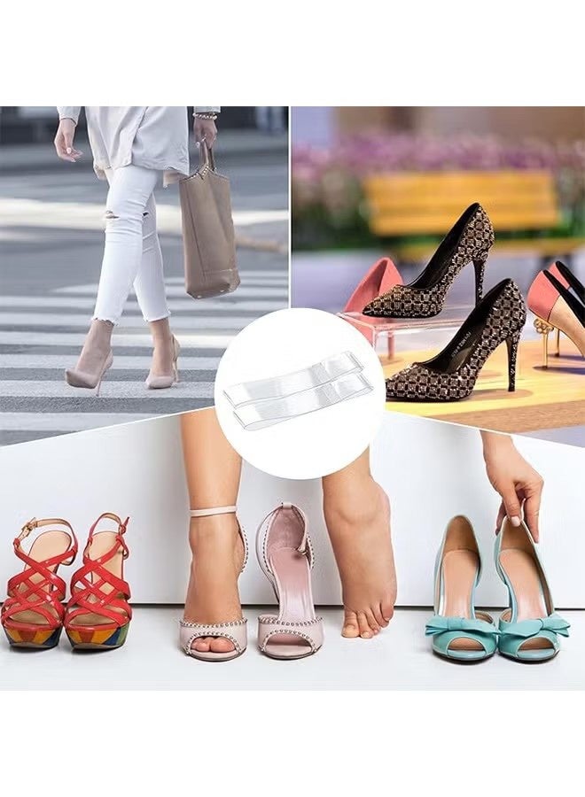 YJ Transparent Invisible High Heel Shoe Straps TPU Elastic Anti Loose Shoe Laces Belt Ankle Straps for High Heel - Image 5