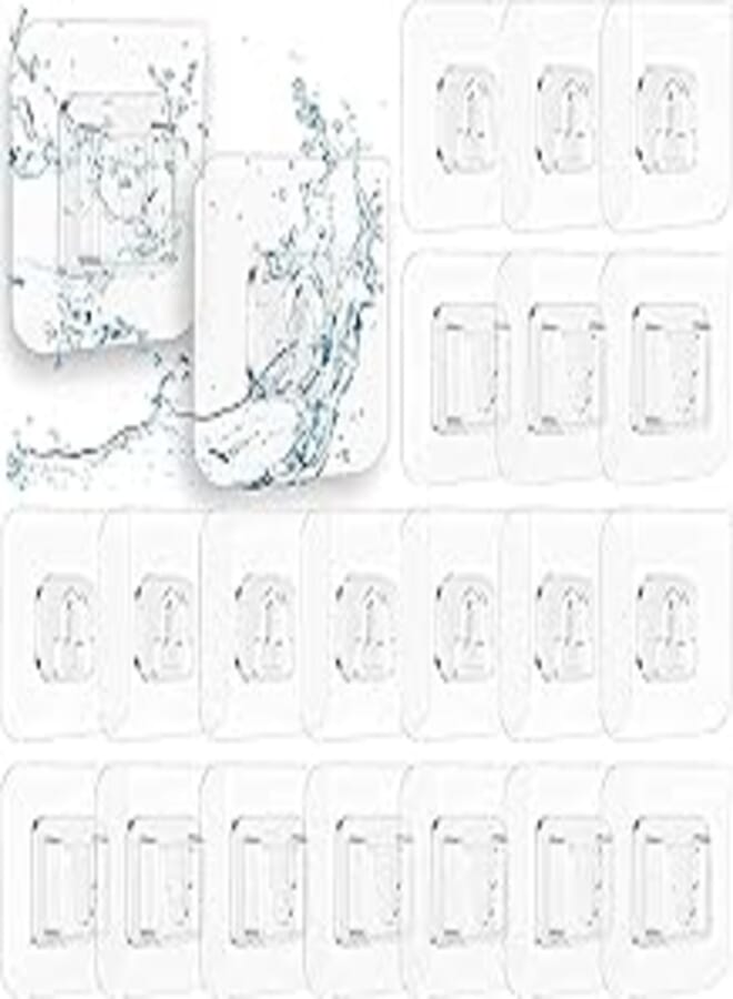 Share Double Sided Adhesive Heavy-Duty Wall Hooks (10 Pieces)