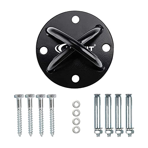 Joyfit Wall and Ceiling Mount Steel,for Suspension Straps, Boxing Bags, Olympic Rings, Yoga Swings, Resistance Bands for Home and Gym Workouts by Men and Women - Image 1