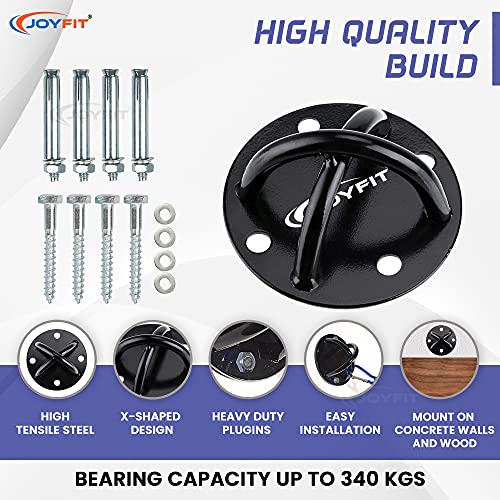 Joyfit Wall and Ceiling Mount Steel,for Suspension Straps, Boxing Bags, Olympic Rings, Yoga Swings, Resistance Bands for Home and Gym Workouts by Men and Women - Image 2