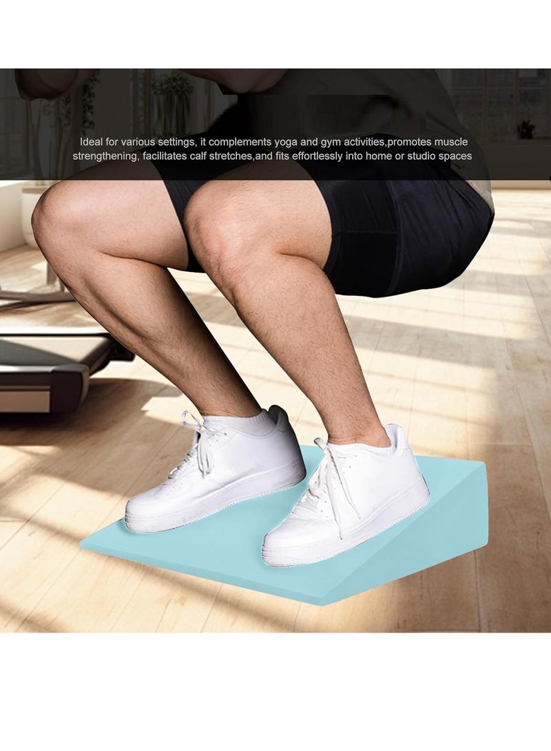Soofam Slant Board  Used for Deep Squats - Anti-Slip Exercise Wedge | High-Density Foam Stretching Equipment, Portable Professional Fitness Item, Suitable for Men and Women, Helps Improve Health Conditions - Image 2