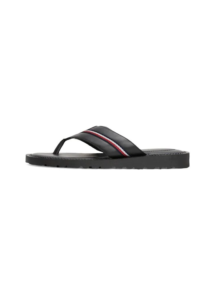 تومي هيلفيغر LEATHER SANDALS