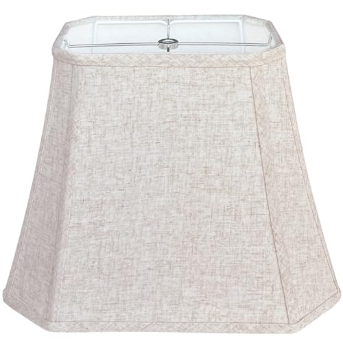 TOOTOO STAR 6 x 9 x 11 x 14 x 105 Linen Lamp Shade Bell Cut Corner Lampshade for Table Lamp Floor Lamp Replaceable fabric lampshade - Image 1