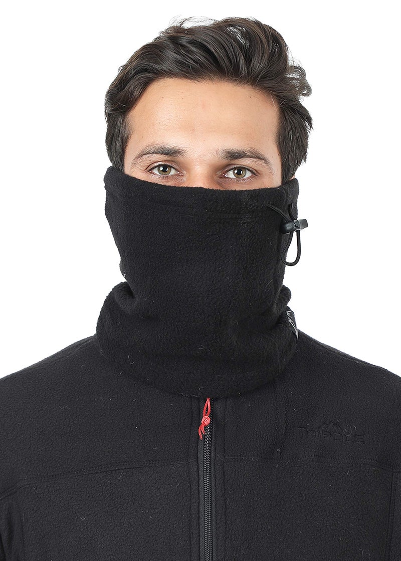 Tripole Buff Mask for Mouth and Neck Cover (Black) - Image 1