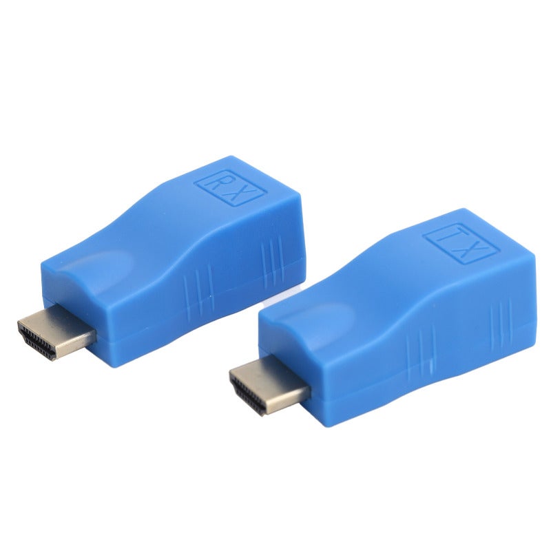 مدد إشارة HDMI عبر شبكة إيثرنت: يصل إلى 30 مترًا، توصيل واستخدام، مزامنة صوت وفيديو بدون فقدان - مدد HDMI إلى RJ45 يدعم دقة 4K لمنازل السينما وقاعات الاجتماعات AV - Image 5
