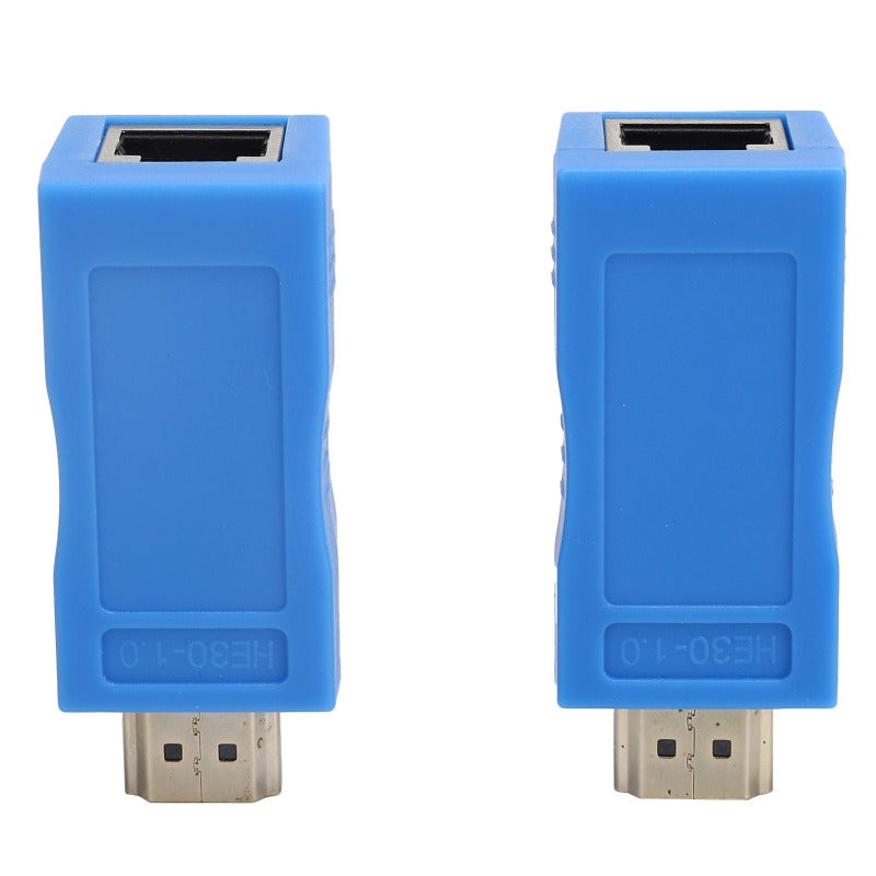 مدد إشارة HDMI عبر شبكة إيثرنت: يصل إلى 30 مترًا، توصيل واستخدام، مزامنة صوت وفيديو بدون فقدان - مدد HDMI إلى RJ45 يدعم دقة 4K لمنازل السينما وقاعات الاجتماعات AV - Image 3