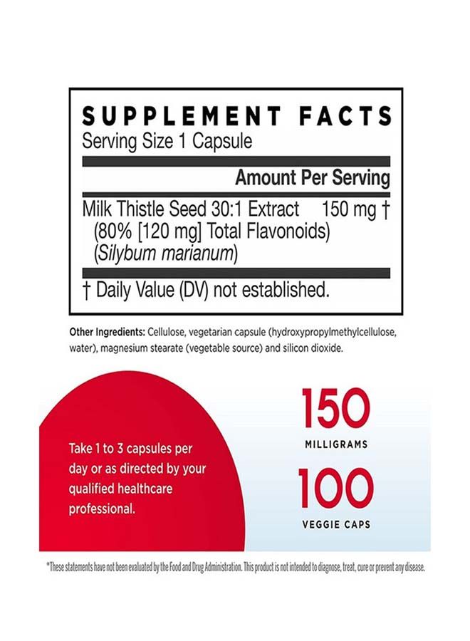 jarrow formulas كبسولات نباتية من عشبة شوك الحليب 100 - Image 2