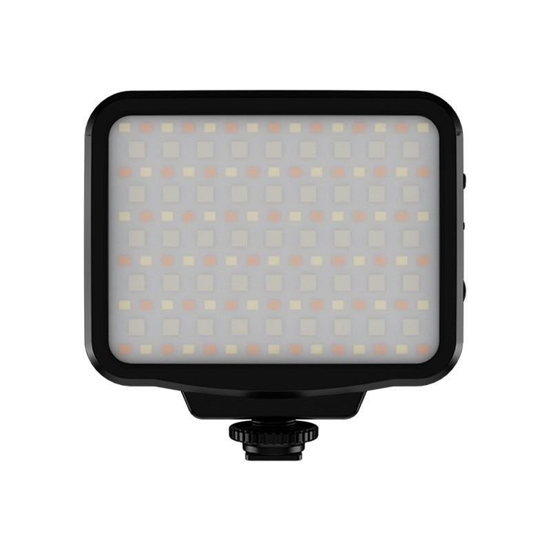 RGB Photography Fill Light Black 5200mAh Long Battery Life Portable LED Photography Light - Eye Protection Soft Light Full Colour Video Light for Professional Photography Content Creation Vlogging - Image 1