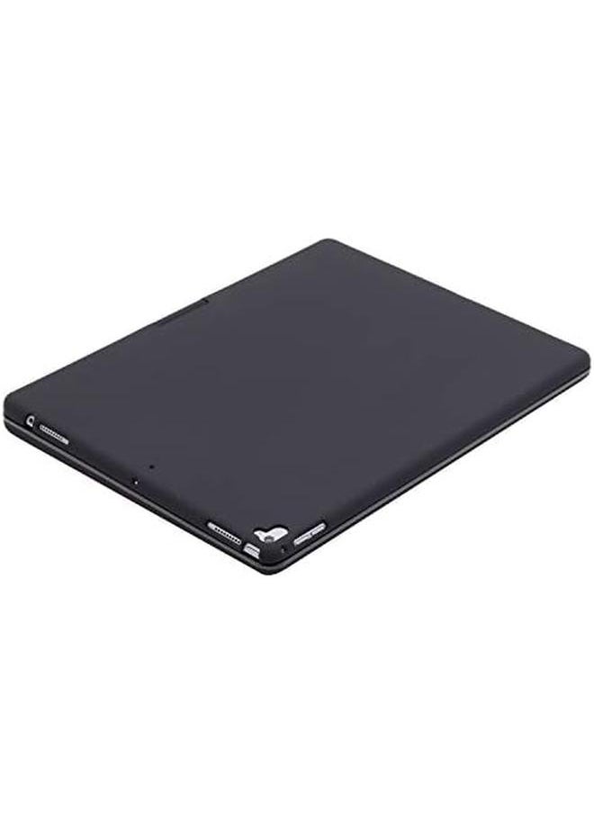 erorex - iPad Pro 12.9 Case With Keyboard 2017 2Nd 2015 1St Generation 360 Rotatable Wireless Folio 180 Swivel Stand Hard Cover Auto Sleep Wake Up - Image 1