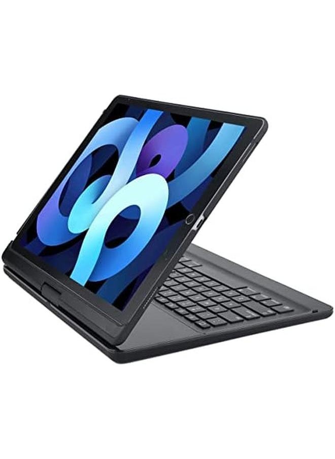erorex - iPad Pro 12.9 Case With Keyboard 2017 2Nd 2015 1St Generation 360 Rotatable Wireless Folio 180 Swivel Stand Hard Cover Auto Sleep Wake Up - Image 1