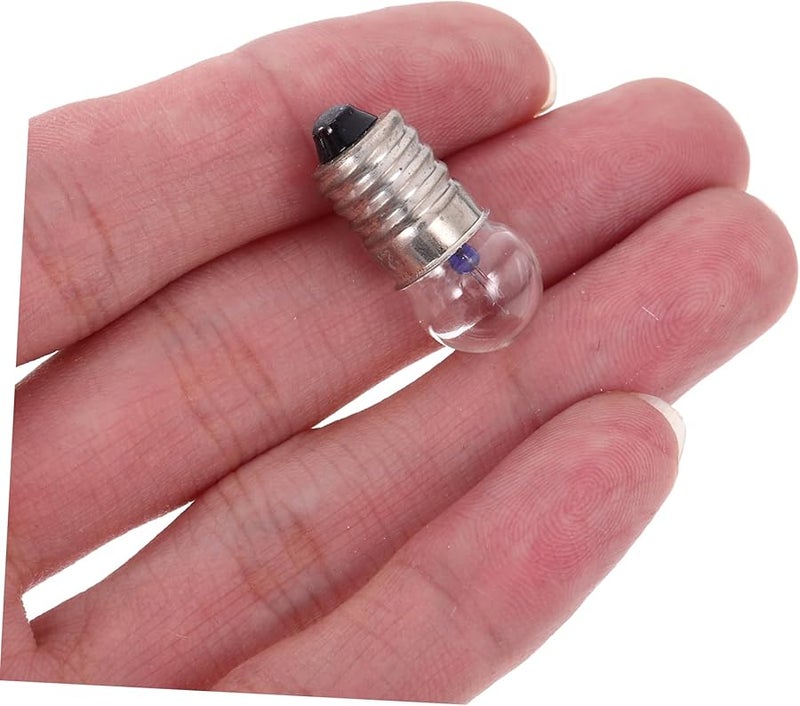 مصابيح كهربائية صغيرة منخفضة الجهد 2.5 فولت مجموعة 50 قطعة لاستبدال مصباح يدوي آمنة للطلاب - Image 4