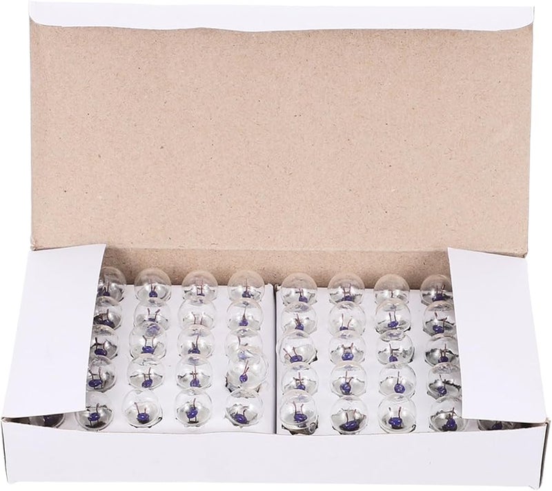 مصابيح كهربائية صغيرة منخفضة الجهد 2.5 فولت مجموعة 50 قطعة لاستبدال مصباح يدوي آمنة للطلاب - Image 2