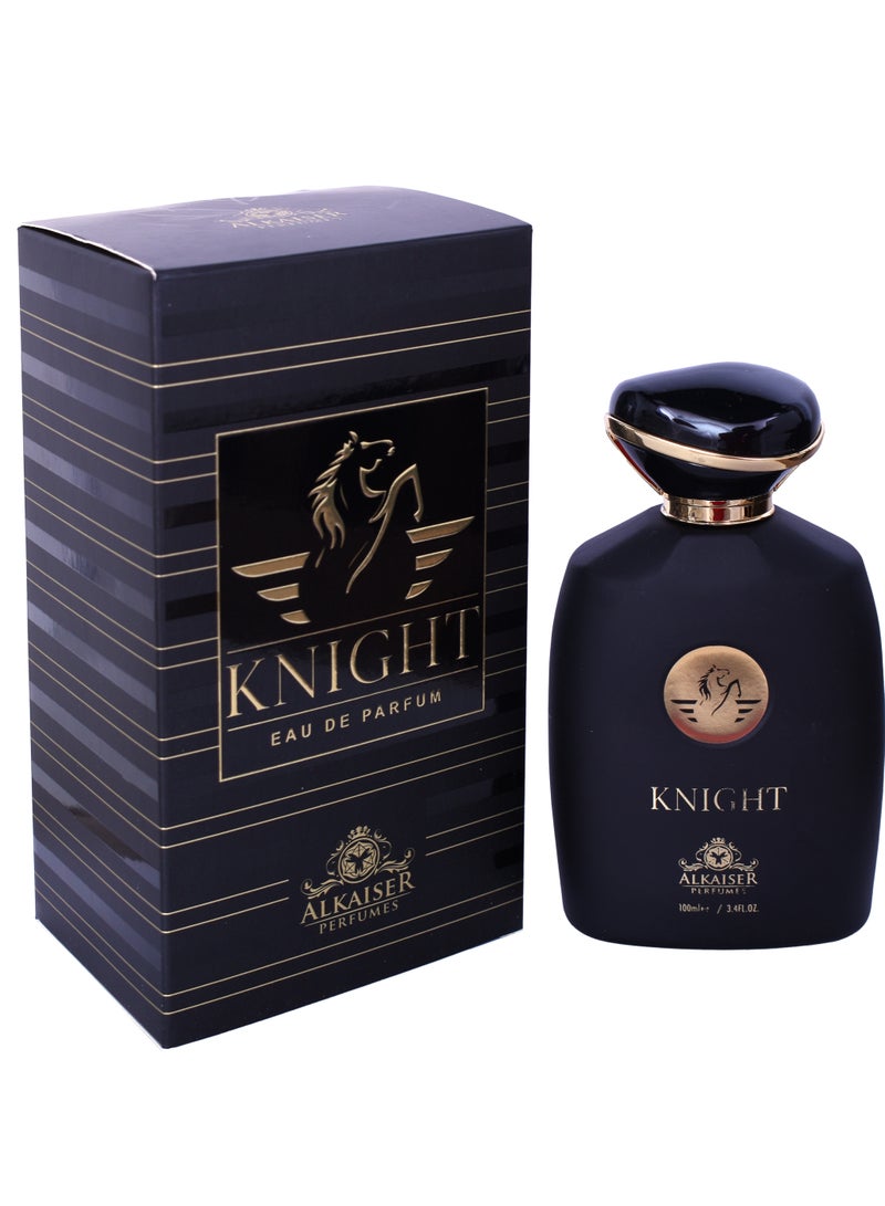 ALKAISER PERFUMES KNIGHT Eau De Parfum 100ml ALKAISER PERFUMES Unleash Timeless Elegance with this Captivating Fragrance - Image 1