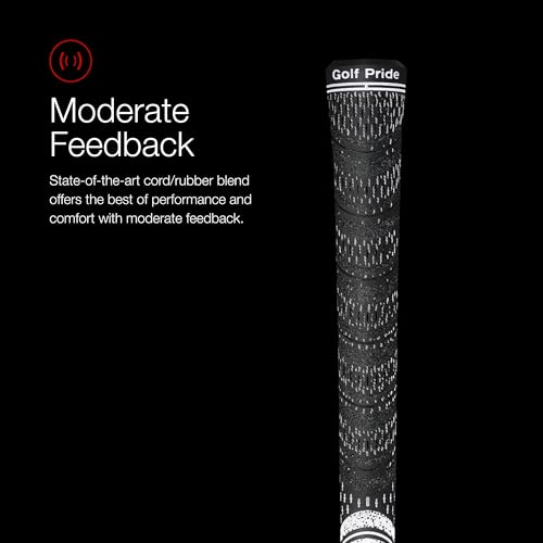 Golf Pride MCC Golf Club Grip - All-Weather Hybrid Grip - Brushed Cotton Cord & Pebbled Texture - Moisture-Wicking Technology - Midsize - Blue - Image 5