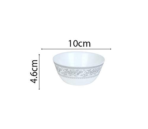 laopala Persian Silver Set of 6 Pcs Opalware Veg Bowl - Image 3