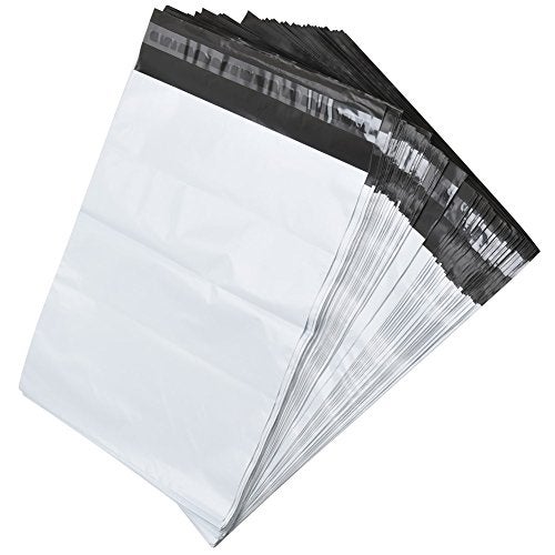 RBHK 100pcs 14.5 x 19 White Poly Mailers Shipping Mailing Envelopes Bags - Image 3