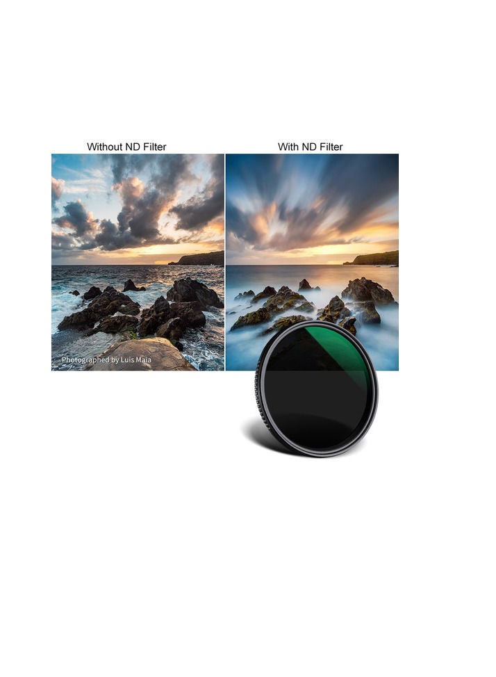 K&F Concept 82mm ND8 to ND2000 Nano X Variable ND Filter with Multi Resistant Coating