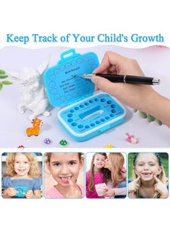 Caffox Caffox Tooth Holders for Kids Keepsake, Baby Teeth Keepsake Box, Tooth Saver, Tooth Container for Lost Teeth, Teeth Storage Holder for Tooth Fairy  - Image 4