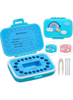 Caffox Caffox Tooth Holders for Kids Keepsake, Baby Teeth Keepsake Box, Tooth Saver, Tooth Container for Lost Teeth, Teeth Storage Holder for Tooth Fairy  - Image 1