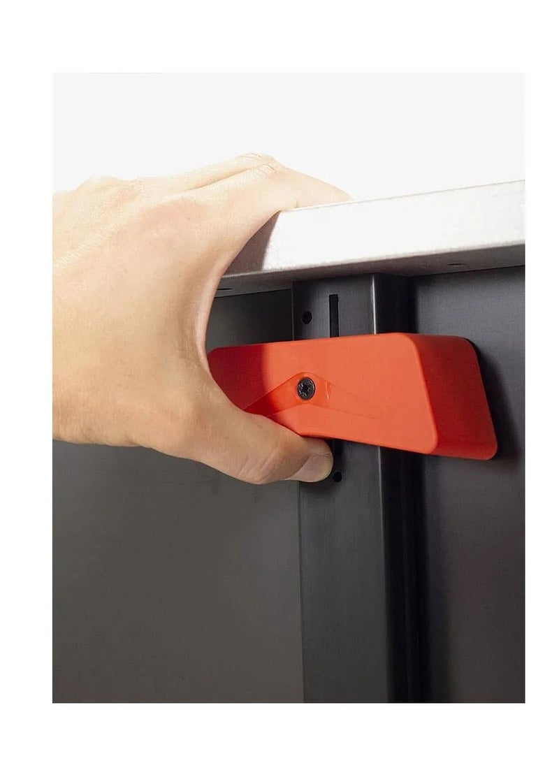 CORNILLEAU 500X Outdoor Table Tennis Table Black Color Superior Weatherproof Performance, Adjustable Net, Built-In Storage, Easy Mobility & Safety Features - Image 4