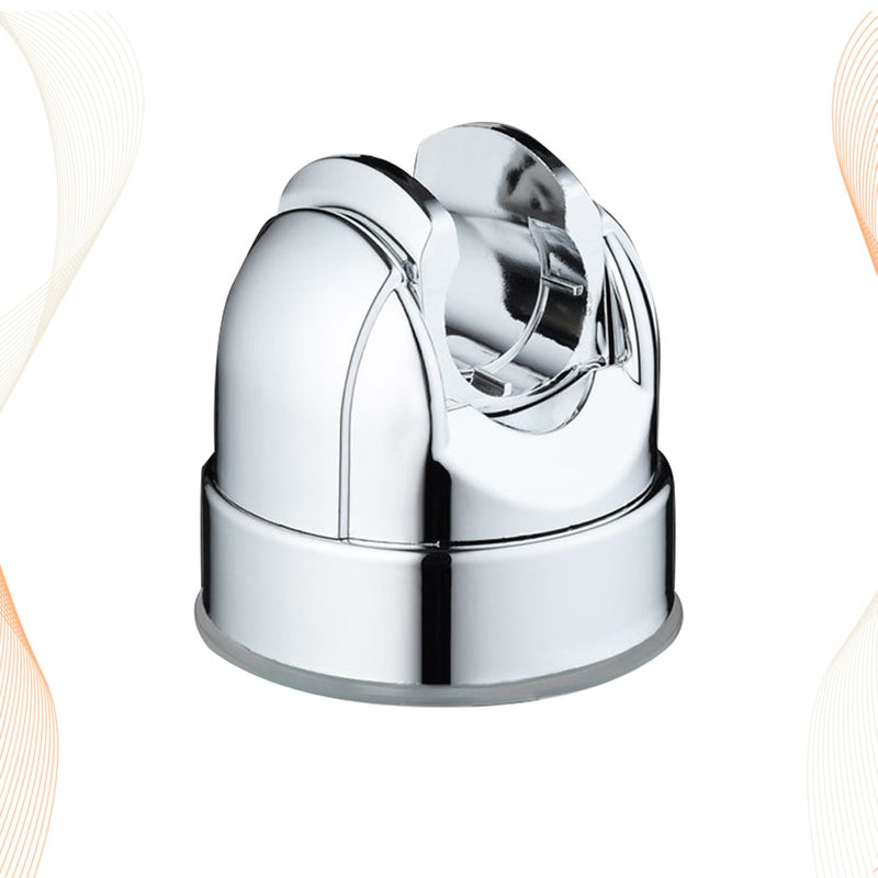 2pcs Plating Bathroom Holder Rack Bracket Cup Base Hand Bracket Shower Fixed Accessories ( ) - Image 4