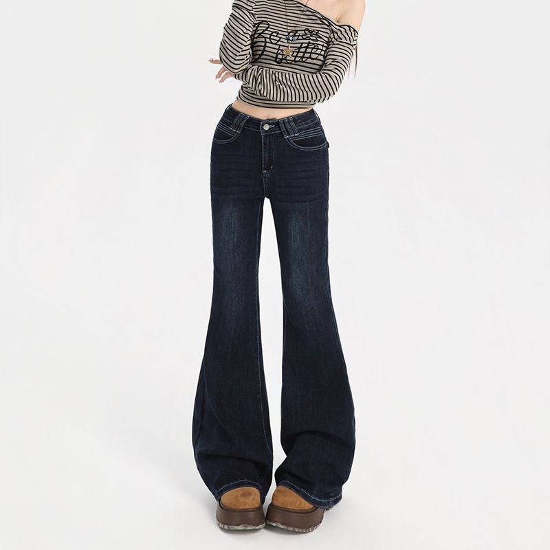 Unisex Classic Denim Jeans Loose Fit Daily Outdoor Wear - Image 3