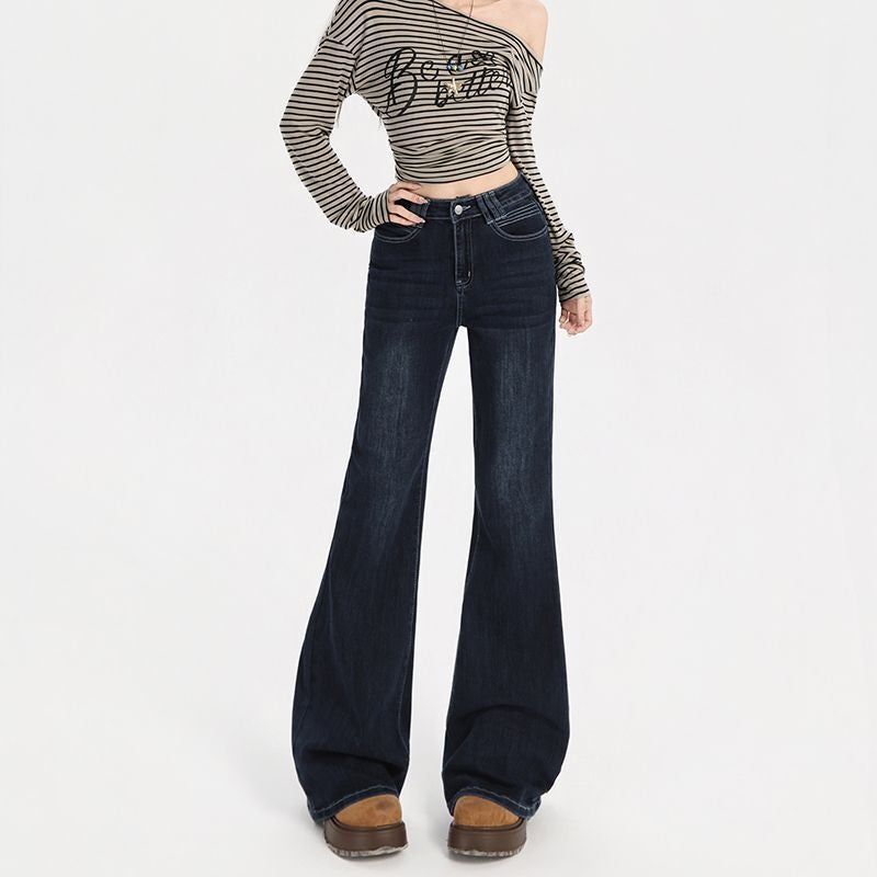 Unisex Classic Denim Jeans Loose Fit Daily Outdoor Wear - Image 2