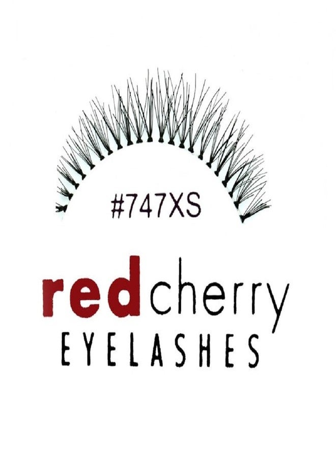 Red Cherry #747XS Strip False Eyelashes by Red Cherry (6 Pairs) - Image 2