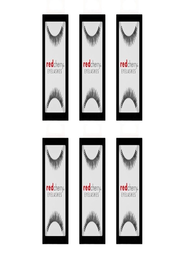 Red Cherry #747XS Strip False Eyelashes by Red Cherry (6 Pairs) - Image 3
