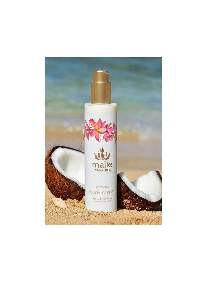 Malie Organics Plumeria Body Cream for All Skin Types, 0.625 lb - Image 2