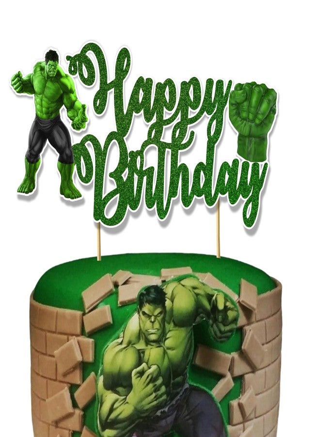 Seyal "HLK Happy Birthday Cake Topper - Vibrant, Durable & Reusable | Perfect for Parties - Add a Spark to Your Celebration! Order Today for a Memorable Event!" - Image 1