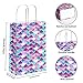 Tevxj 16Pcs Mermaids Party Favor Bags Mermaids Princess Theme Party Favor Bags Goodie Candy Treat Bags for Under The Sea Birthday Baby Shower Mermaids Themed Party Bags - Image 2