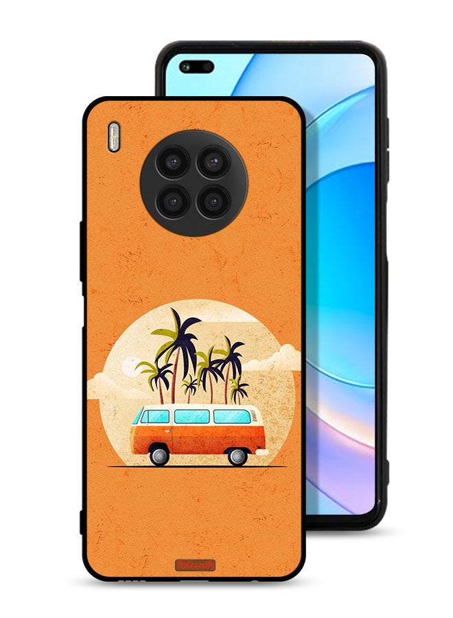 Tolwak Honor 50 Lite Protective Case Cover Bus Art - Image 1