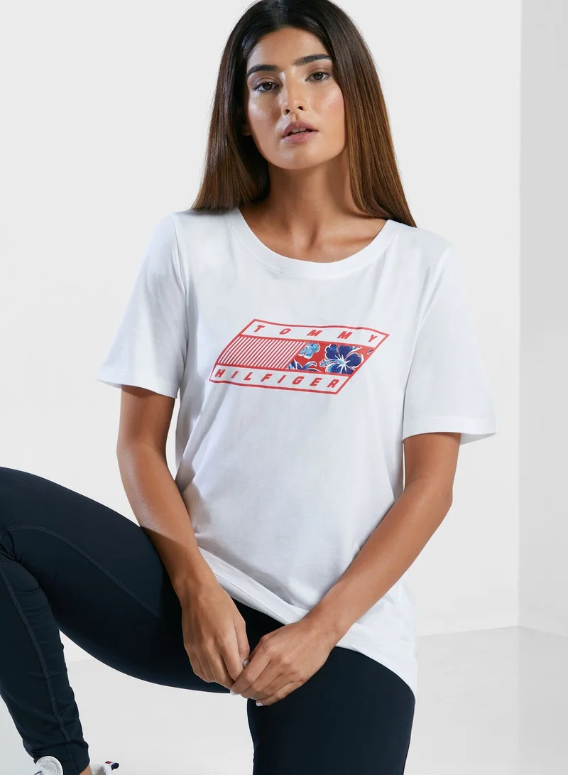 TOMMY HILFIGER Regular Two Tone T-Shirt