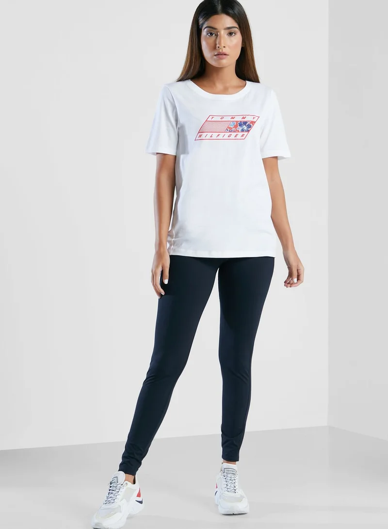 TOMMY HILFIGER Regular Two Tone T-Shirt