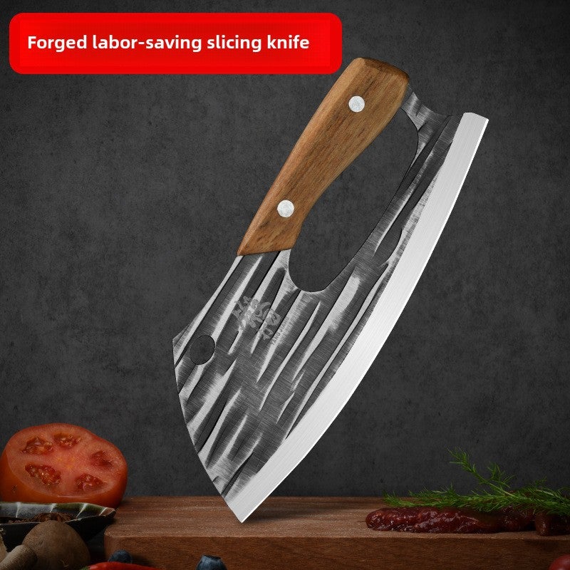 forged kitchen knife kitchen knife chef special kitchen knife sharp labor-saving knife slicing knife light ladies kitchen knife(Labor-saving kitchen knife D) - Image 1
