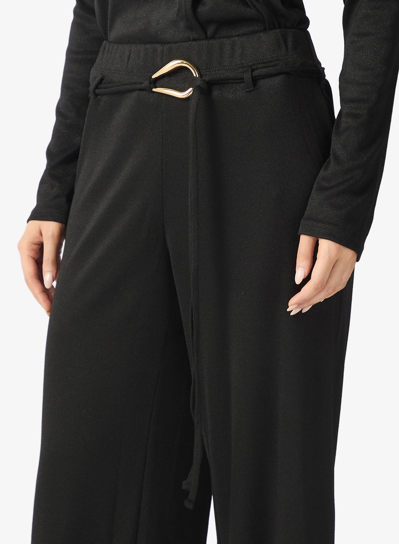 فيرو مودا بنطلون فيملويزا واسع بخصر مرتفع - Image 4